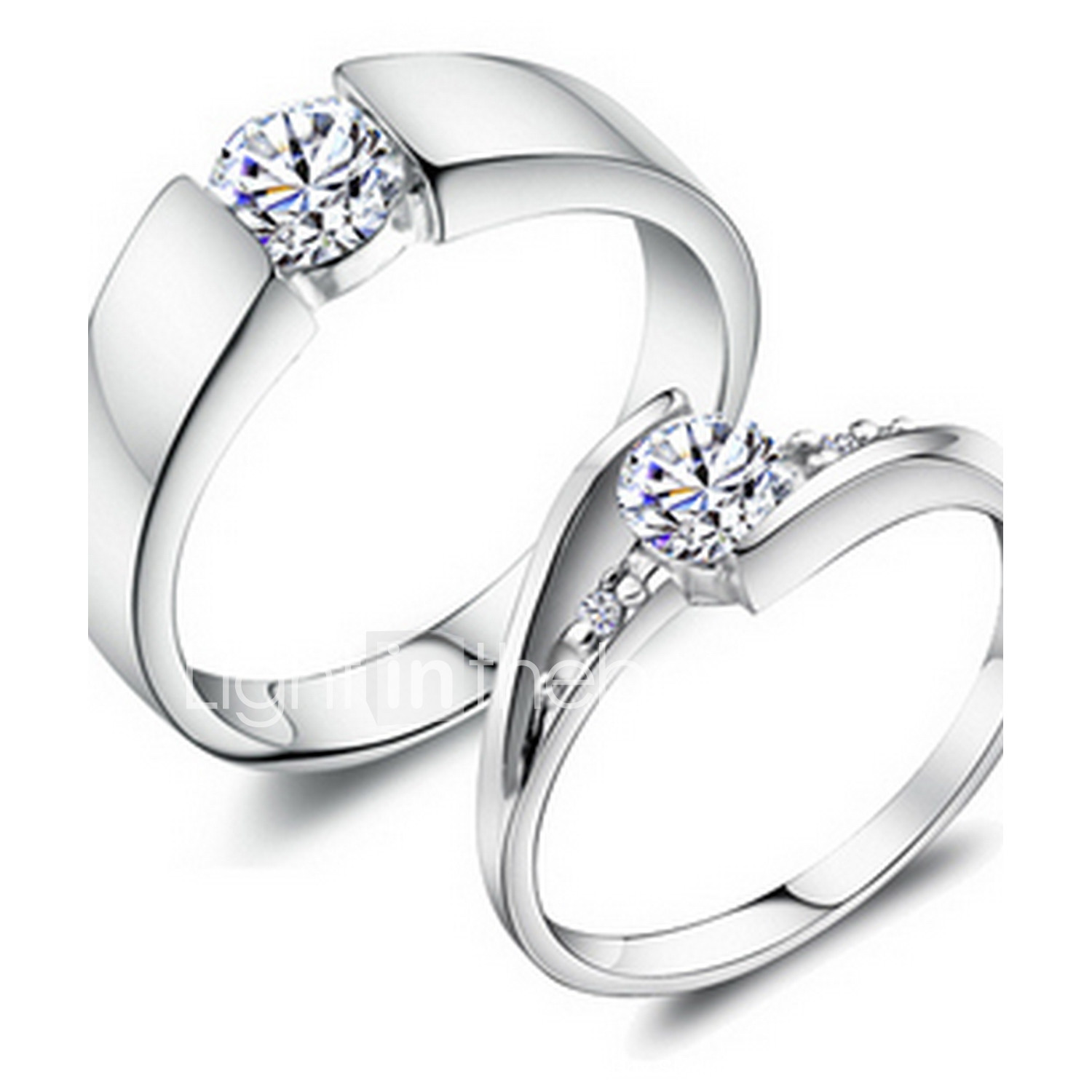 platinum pair rings