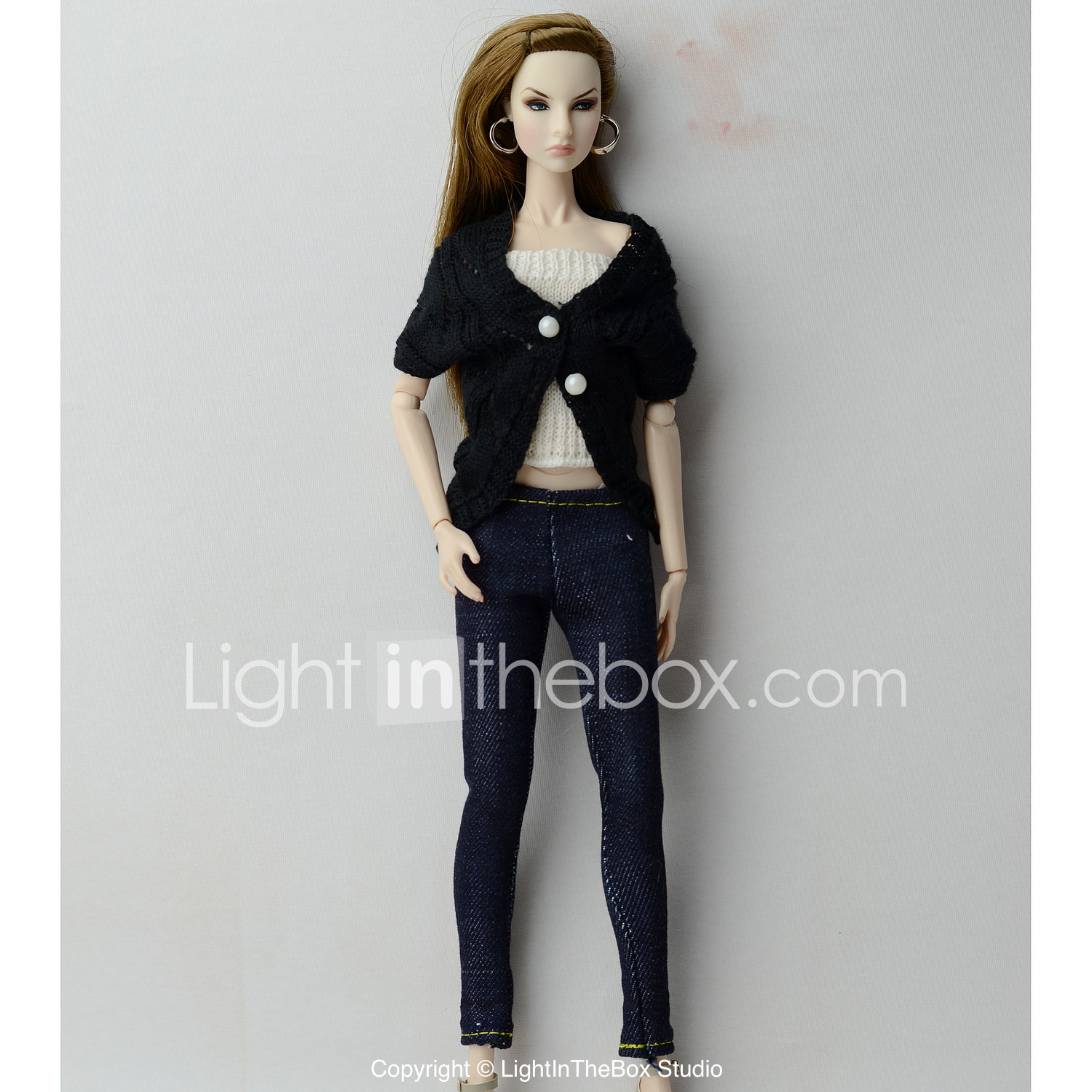 Barbie doll Clothing item Basic Navy Blue Shorts