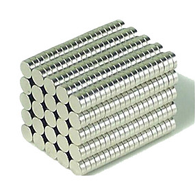 baratos Artigos de Festa-200 pcs 3*1mm Brinquedos Magnéticos Blocos de Construir Imãs Magnéticos Raros Super Fortes Ímã de Neodímio Cubo de quebra-cabeça Imãs De Neodímio De NdFeB Imã Faça Você Mesmo Botão Crianças / Adulto