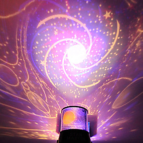 baratos US Armazém-diy romantic galaxy starry sky projector luz noturna para celebrar festa