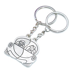 baratos Chaveiros-gravura personalizado dirigiu amantes casal metal chaveiro