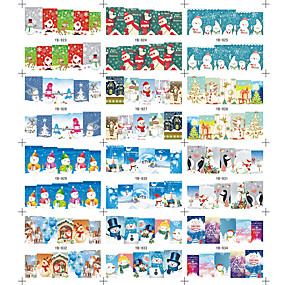 baratos Adesivos para Unhas-1 Nail Art Sticker Decalques de transferência de água / Autocolantes de Unhas 3D maquiagem Cosméticos Prego Design Arte