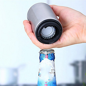 baratos Utensílios de Bar &amp; Abridores-Abridor de Garrafa Aço Inoxidável, Vinho Acessórios Alta qualidade CriativoforBarware 5.0*5.0*8.3 0.11(kg)