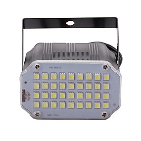 baratos Luzes LED de Cenário-U'King 10 W Luz de LED para Cenários Ajustável / Instalação Fácil / Ativada Por Som Branco Frio 110-240 V Contas LED / 1 pç / RoHs / CE / FCC