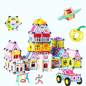 baratos Modelos &amp; Brinquedos de Montar-Blocos de Construir Brinquedos Arquitetura Magnética Não Especificado Peças