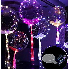 baratos Decorações para Festas &amp; Feriados-3 m 30led balão com led tira luminosa levou balões para decorações de casamento festa de aniversário de natal ano novo
