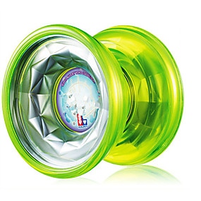 baratos Brinquedos Clássicos-Night Elves Qixia flash de plástico na bola noite yoyo (verde)