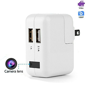 baratos CCTV Cameras-Adaptador de câmera mini hd 1080p carregador sem fio filmadora usb