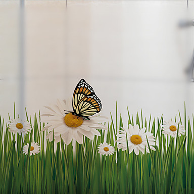 baratos Tratamentos para Janelas-Filme de Janelas e Adesivos Decoração Animal Estampado PVC / Vinil Adesivo de Janela / Sala de Estar