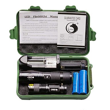Lampes T6 5 L Cree® Émetteurs 3 Lm Led U'king Xm 2000 Torches CBoWxEredQ