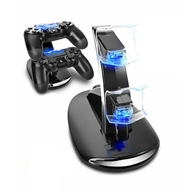 baratos Acessórios para PS4-Estação de carregamento durável levou luz kits de jogos controlle carregador kits para ps4 / ps4 slim / ps4 pro