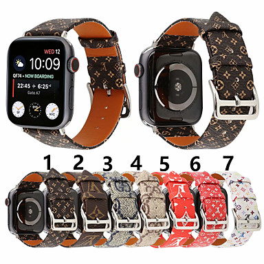 baratos Pulseira para Apple Watch-smartwatch banda para apple watch series 4/3/2/1 fivela clássica pulseira iwatch